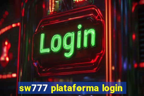 sw777 plataforma login